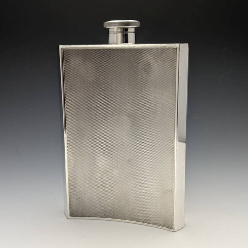 復古鍍銀大號九柱遊戲酒壺 Birks-Ellis